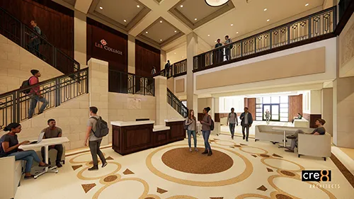 Lee College - Mont Belvieu Campus: Interior Artistic Rendering
