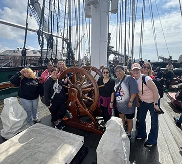 Boston, 2025: Aboard and old ship